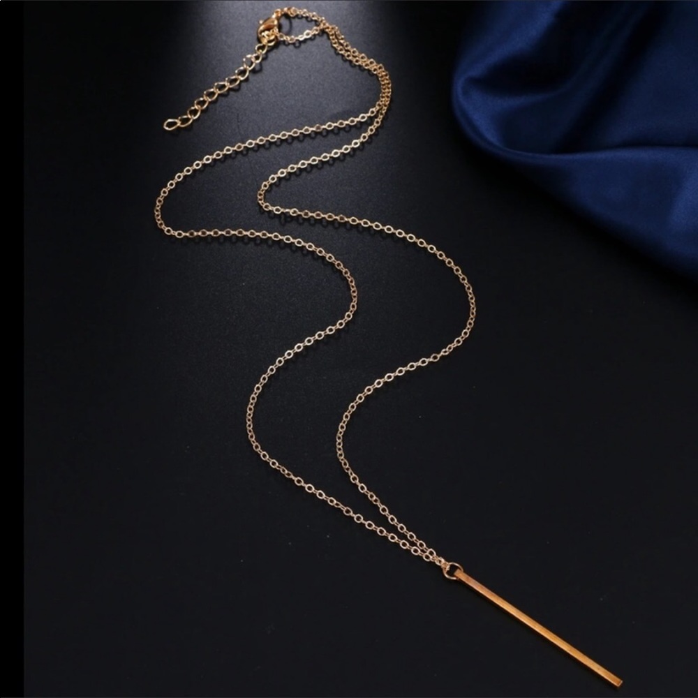 🔥Only 1 Left🔥Long Bar Necklace🔥 - Picture 3 of 4